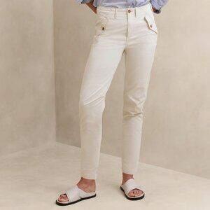 NWT Banana Republic Authentic Chino Girlfriend Pant
